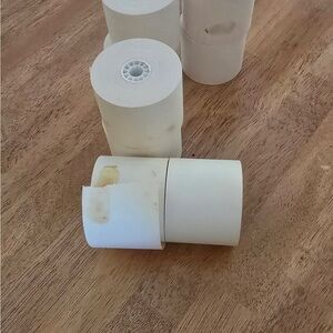 Source Unknown White Paper Rolls
